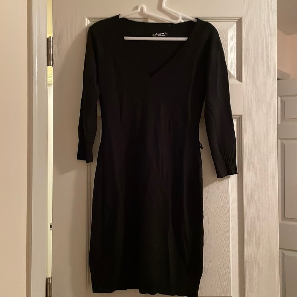 Black tunic dress